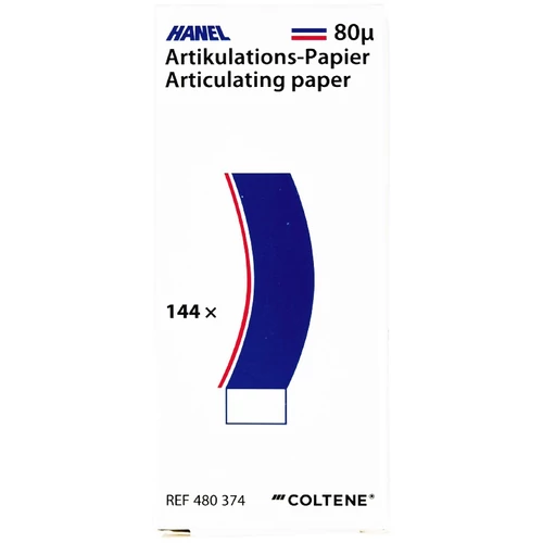 Artikulációs Papír 80 µ C Forma 144db, kék-piros