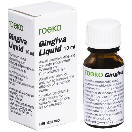 Gingiva Liquid 10ml vérzéscsillapító folyadék - ROEKO