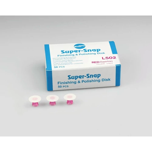 Super-Snap 50 pcs Red - Shofu