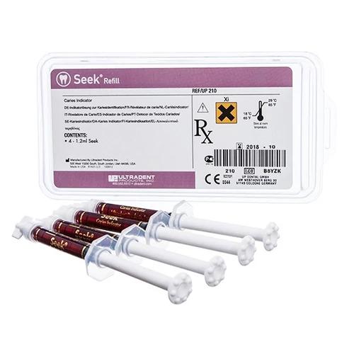 ULTRADENT Seek caries indikátor (piros), 4x1.2ml