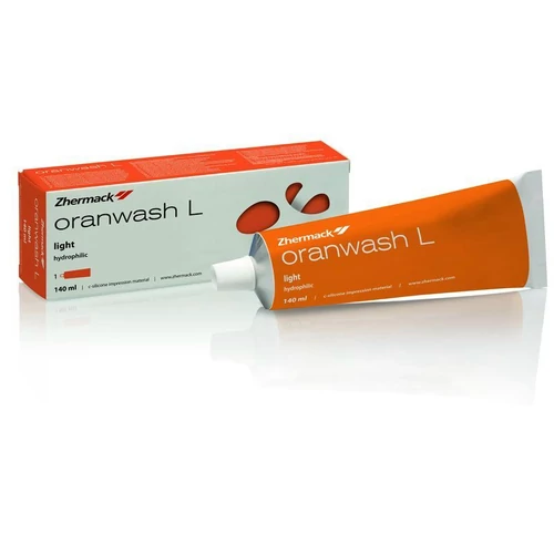 ZHERMACK Oranwash L light body C-szilikon, 140 ml (sárga) (C-szilikon)
