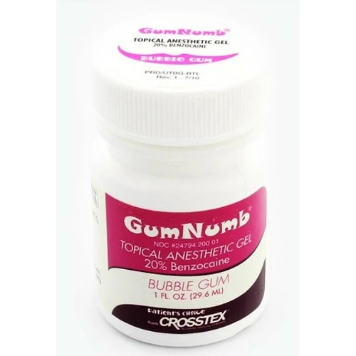 Crosstex Gumnumb érzéstelenitő zselé rágógumi ízű 30ml
