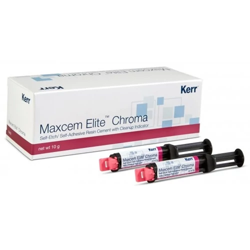 Maxcem Elite Chroma Clear 2x5g - Kerr Resto, Kerr Endo