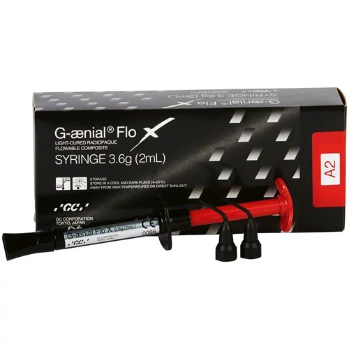 GC G-aenial Flo X, syringe 1x2ml (3,6g) A2, EEP