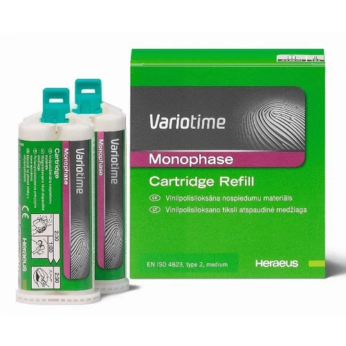Kulzer Variotime Monophase A-szilikon lenyomat 2 x 50 ml