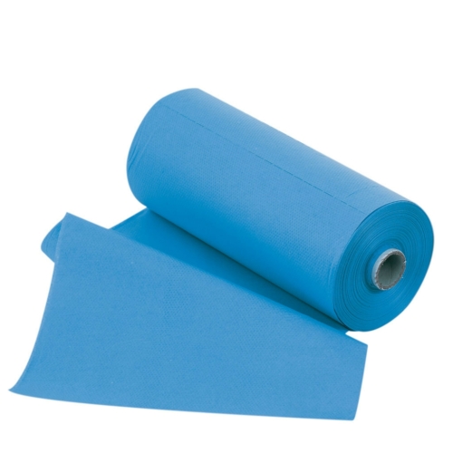 Nyálkendő tekercses, vil.kék, 60db, 50x80cm, 2 réteg - ASA egyszerhasználatos