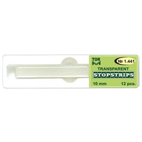 Stopstrips, 10x95mm, 0,05mm, 12 db - TOR