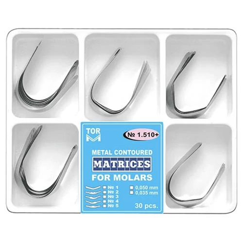Körkörös fém domborított matrica szet 30db 50 mikronos - TOR