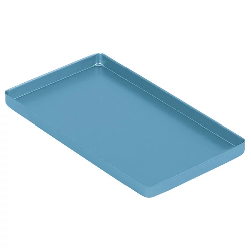 ASA Műszertálca aluminium mini alj, kék 100x180x11 mm