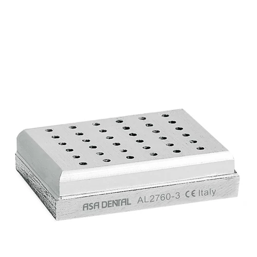 ASA Aluminium fúrótartó 36db RA autoklávozható