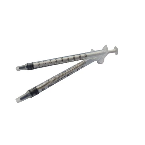1ml fecskendő 3 részes Luer Slip 100db - Vogt