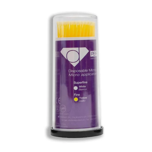 Mikro applikátor közepes, 1,9mm (sárga), 100db - Dispotech