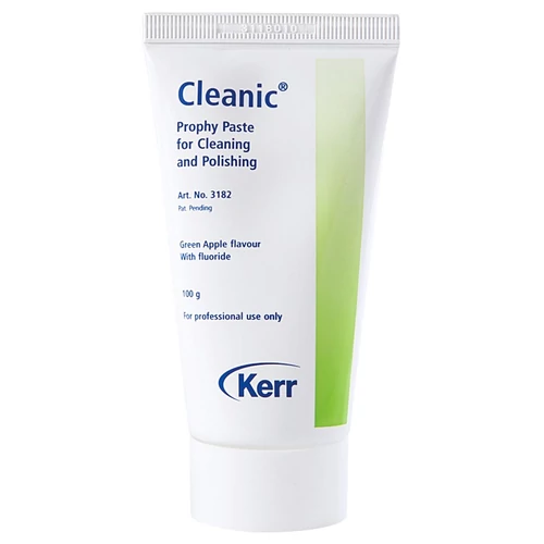 KERR Cleanic polírpaszta 100g fluoridos, zöldalma-ízben