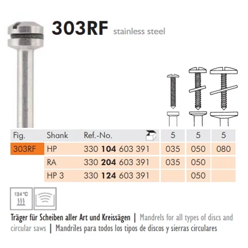 Mandrel 303RF204050