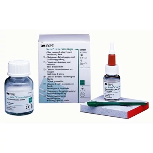 Ketac Cem RAD rag.cement 33g por+12ml folyadék+1 keverőblokk