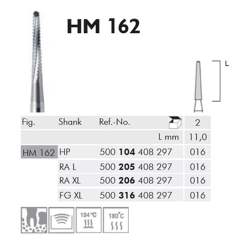 Sebészeti fúró HM162104016, 2db