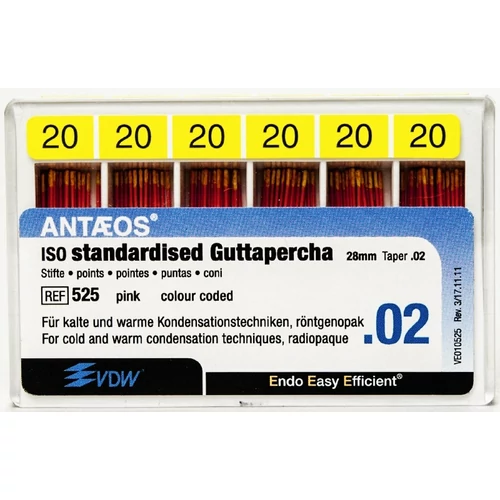 Guttapercha csúcs 2% 020