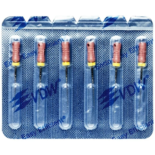 VDW K-reamer 006 25mm 6db – kézi gyökércsatorna tágító