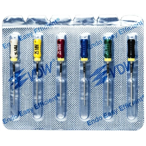 VDW Hedstroem file steril 25mm 045-080 sort. 6db