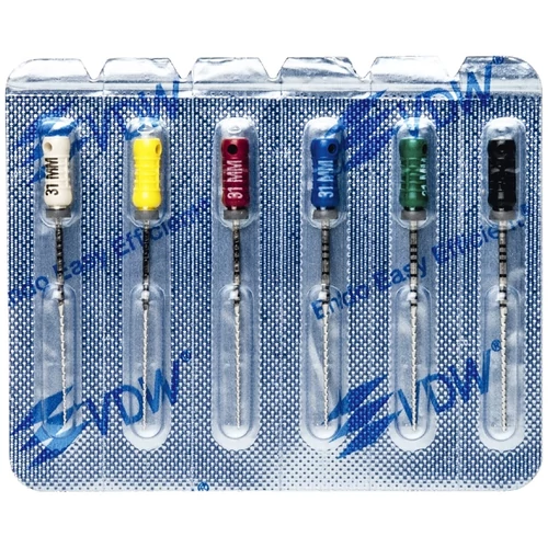 VDW Hedstroem file steril 31mm 045-080 sort. 6db