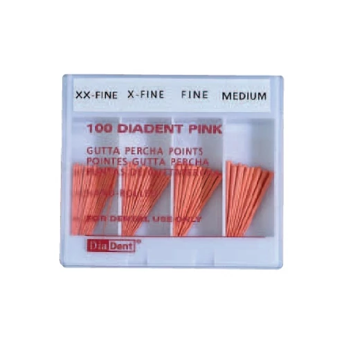 Diadent Dia-Pink guttapercha F, 21mm 100db