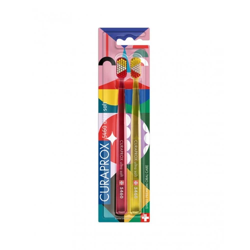Curaprox CS 5460 ultra soft DUO POWER SMILE EDITION 2023 fogkefe