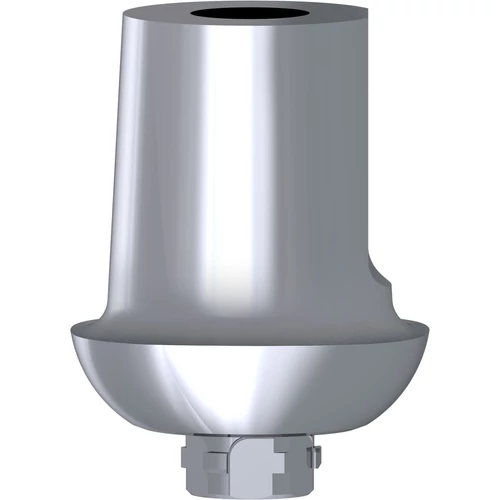 Prepable Ti Abutment 2 mm 0° - Wide Emergence