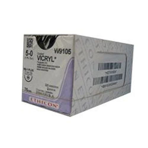 VICRYL 5/0 75cm 1/2 RB 17mm (12 db)