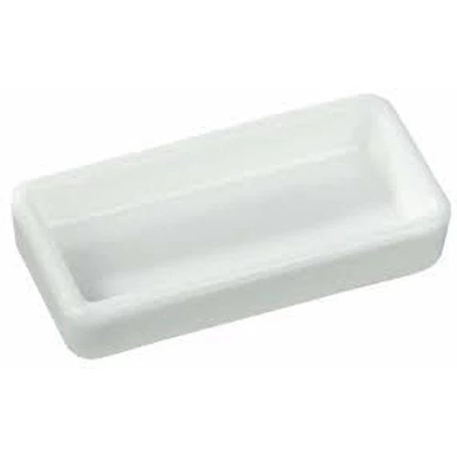 Üvegtál (opal) 8 db egyvégű kéziműszerhez 200x100x22