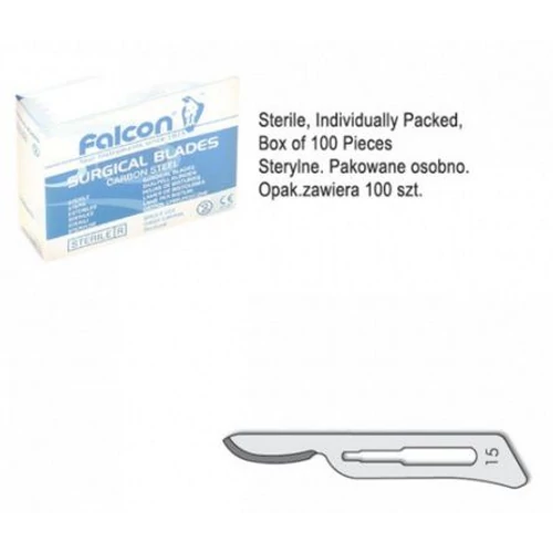 Falcon szikepenge steril fig. 15 (100db)