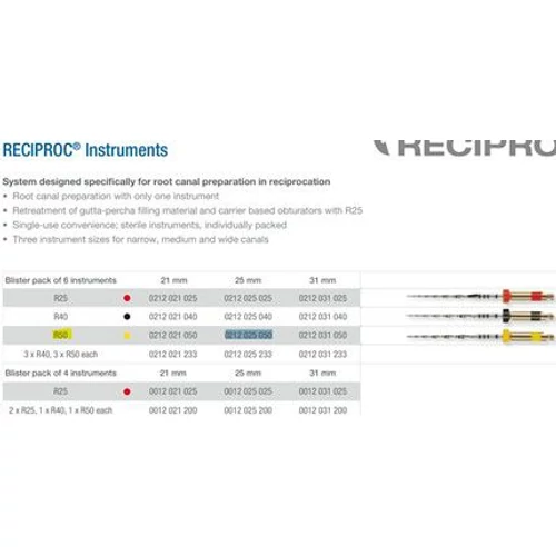 RECIPROC 25MM-ES U.T. 025 6DB