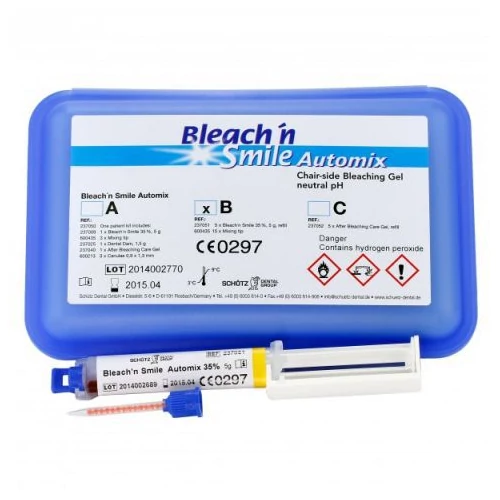 Bleach'n Smile Automix refill set, 5 fecskendő