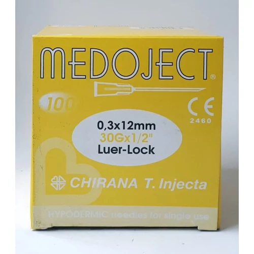 Injekciós tű 30G x 1/2  - 100 db steril