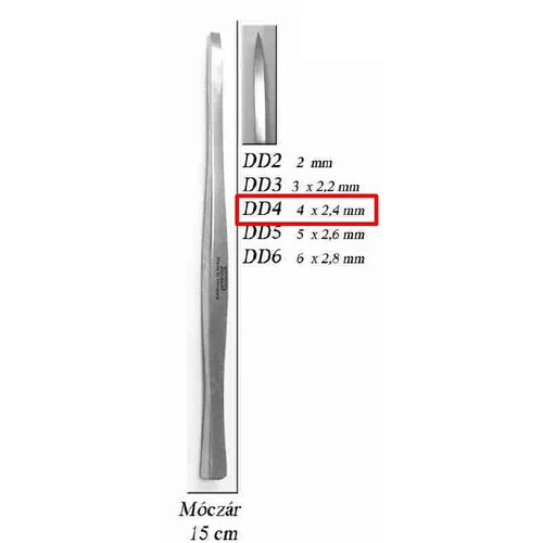 Laposvéső Móczár 15cm, 4mm