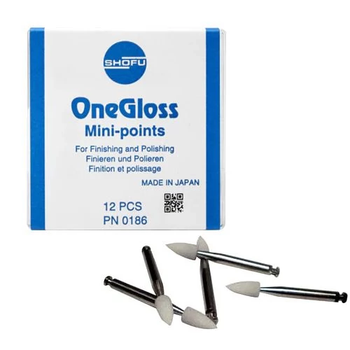 OneGloss minicsúcs, 12db, szerelt - Shofu