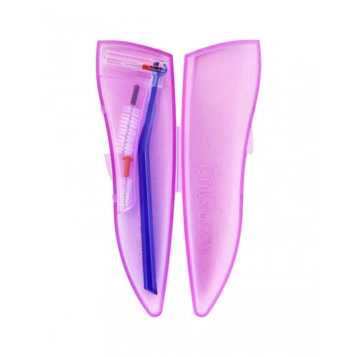 Curaprox CPS ortho pocket set (CPS07, CPS14, CPS18 + UHS 470 nyél)