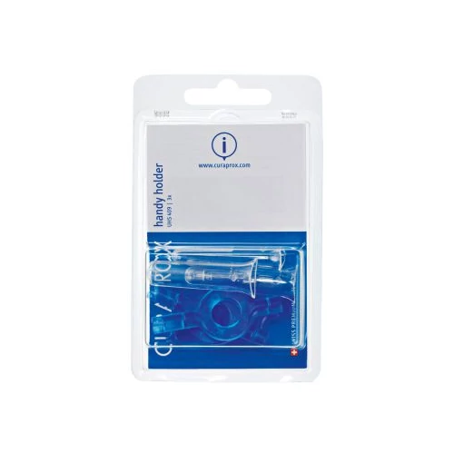 Curaprox UHS 409 tartónyél kék (3 db)