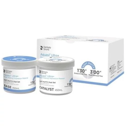 Aquasil Ultra+ Putty Soft Fast 2x450 ml alaplenyomat