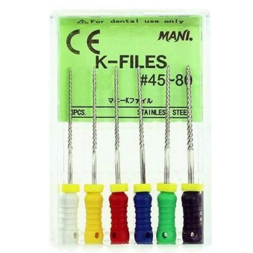 K-File Mani 31mm sorozat 45-80