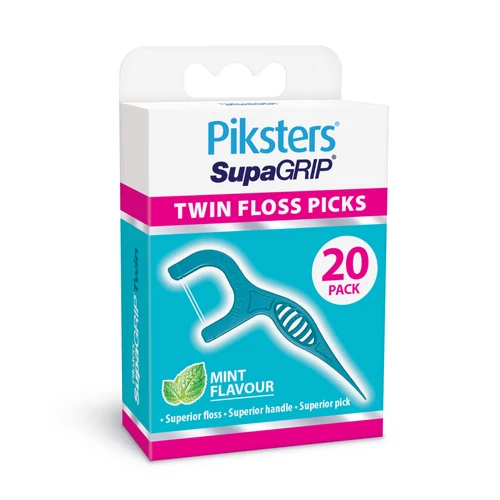 Piksters SupaGRIP dupla fogselyem pálcika – menta, 20 db