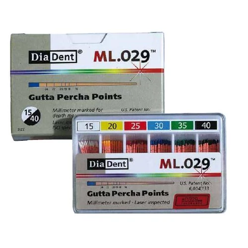 Guttapercha csúcs ML.029 ISO 120 120db - Diadent
