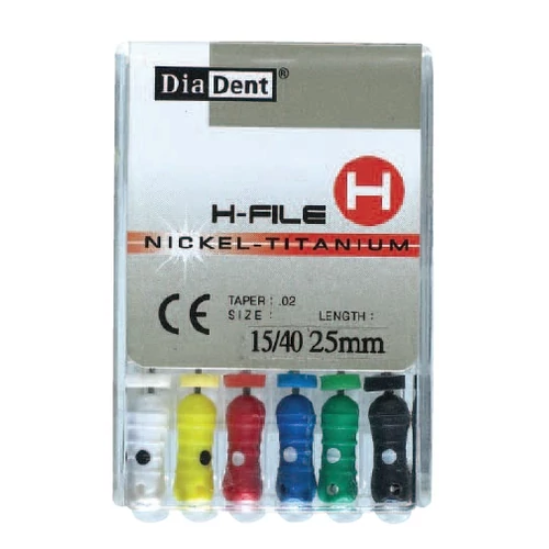 H-Files (NiTi) 25mm #70 - Diadent
