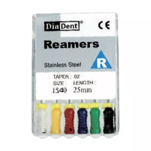 Reamers(SS) 25mm #40 - Diadent