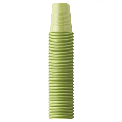 Euronda Műanyag Pohár 2dl, lime, 100db