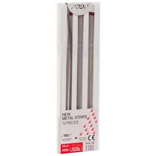 Metal Strips Red (fém) extra coarse - GC