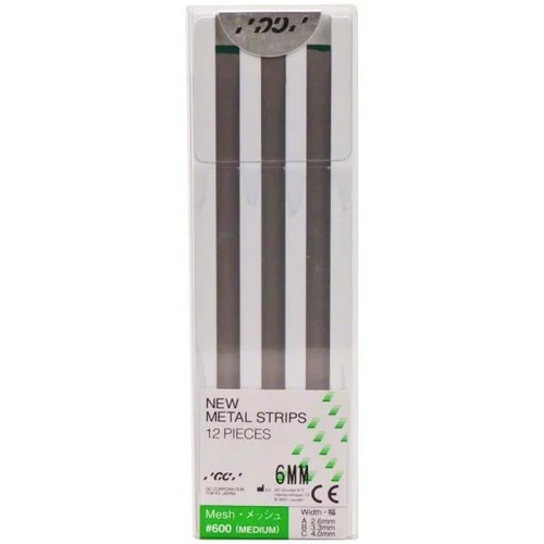 Metal Strips Green Mesh 6mm