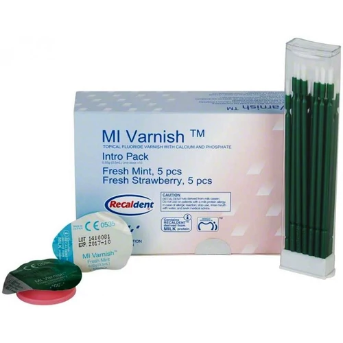 GC MI Varnish Intro 10 db-os (Mentol 5 db + Eper 5db)