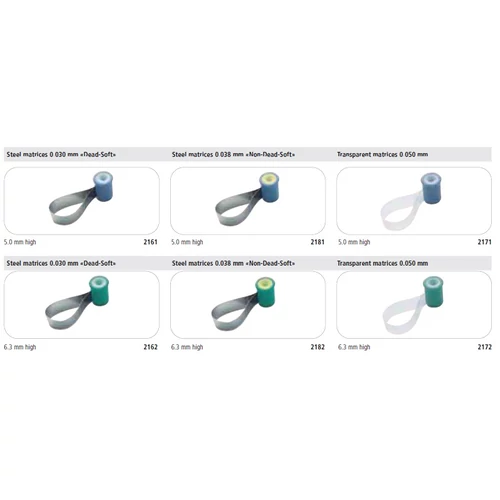 Supercap ut. fém 0.038 x 6,3mm, 50db matrica