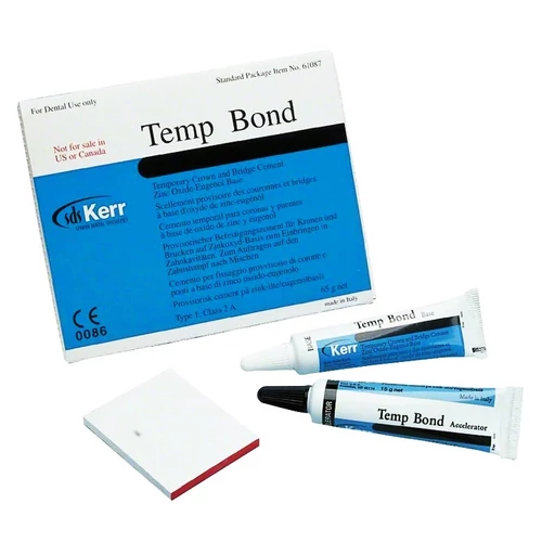 KERR Temp Bond - (50g + 15g + keverőlap) ideiglenes ragasztócement