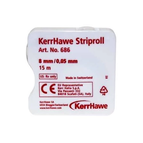 KERR Celluloid matricaszalag 8mm/0,05mm, 15m